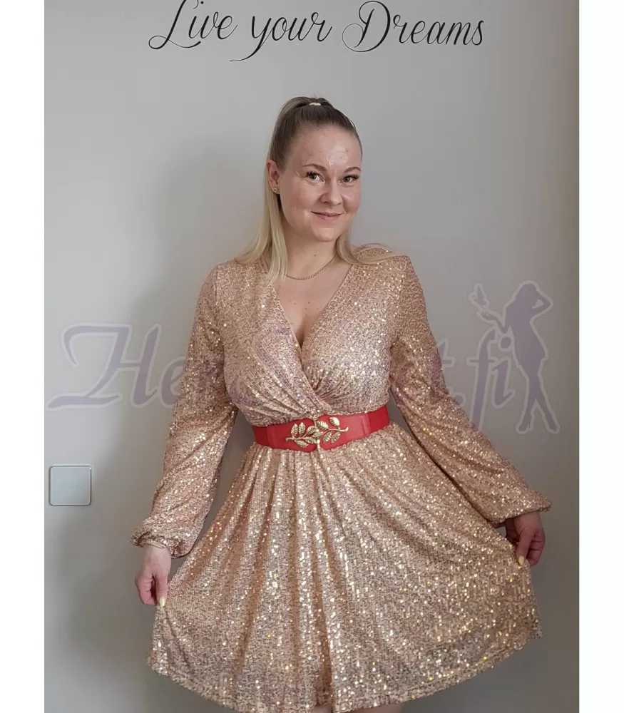 Rött bladigt midjebälte